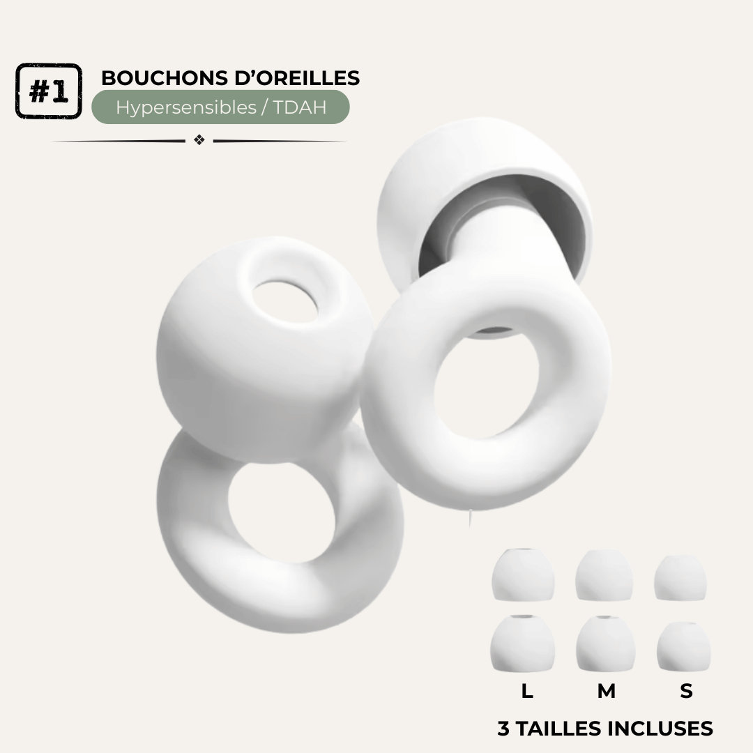 Bouchons d'oreilles en silicone