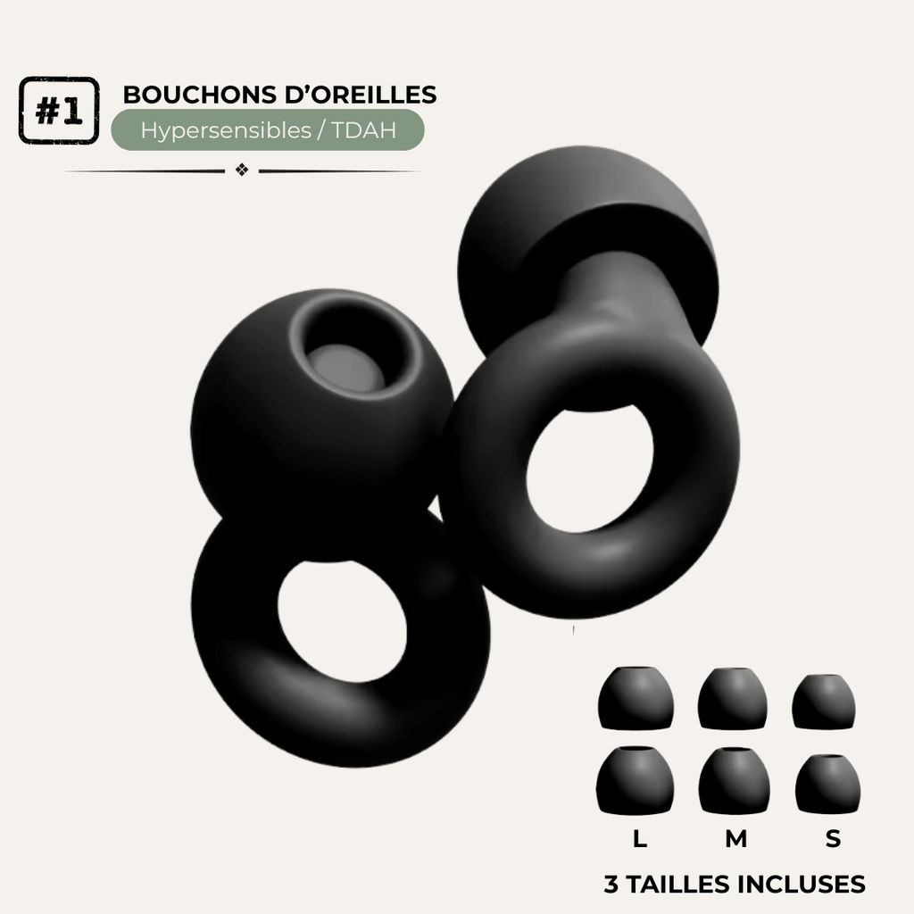 Bouchons d'oreilles en silicone